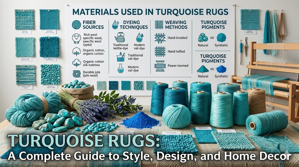 turquoise rugs