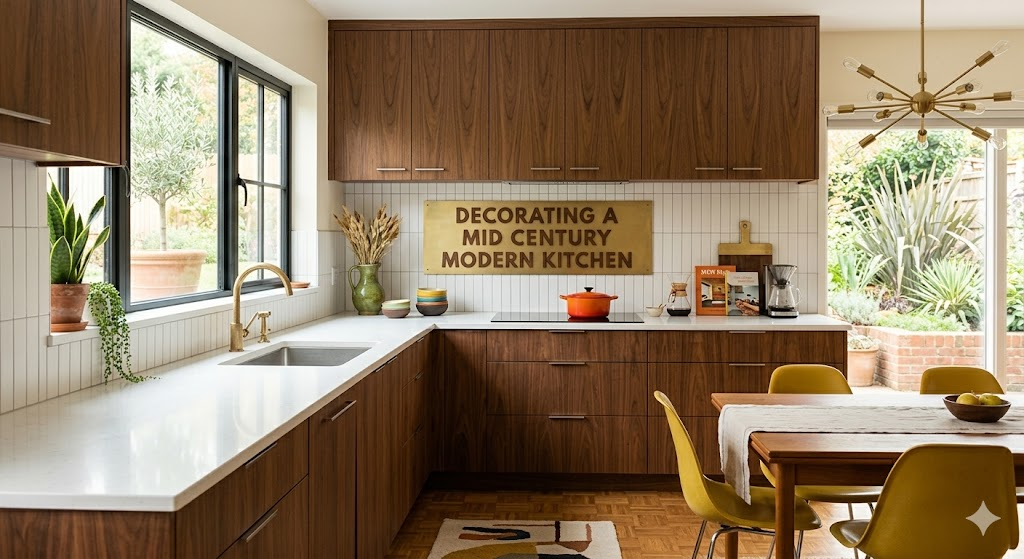 mid century modern kitchen