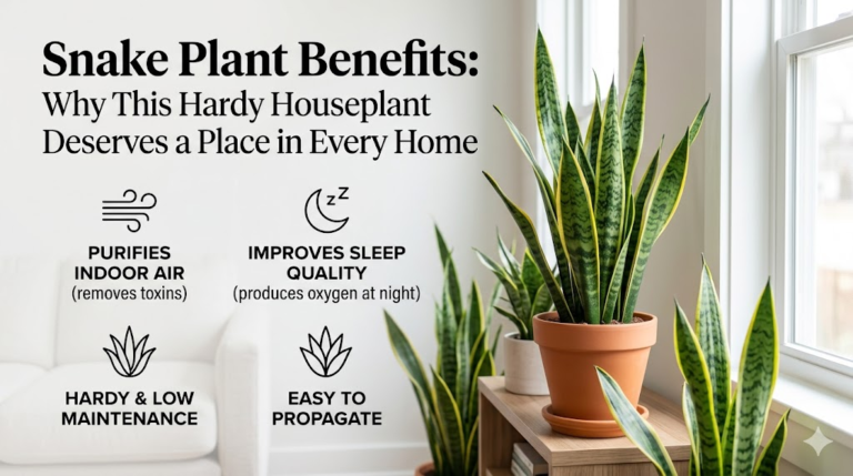 snake plant benefits