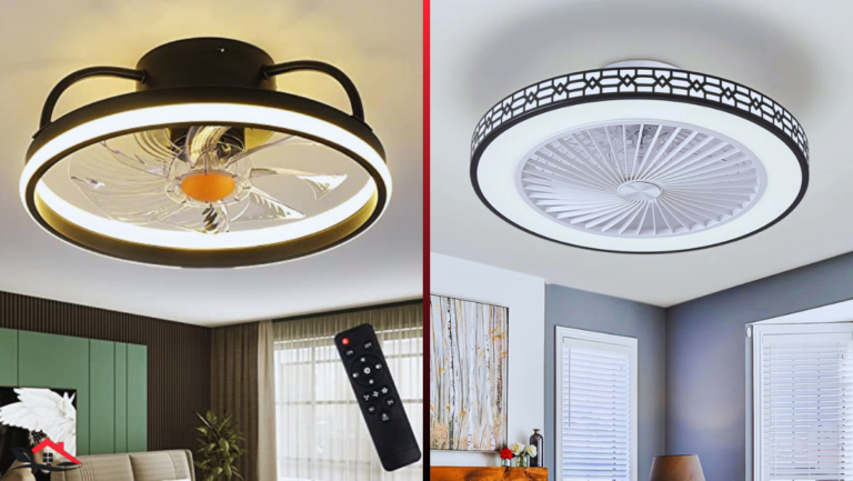 flush mount ceiling fan with light