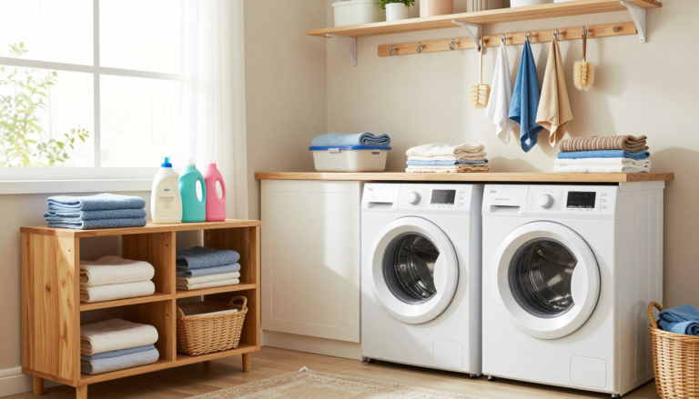 laundry room organization