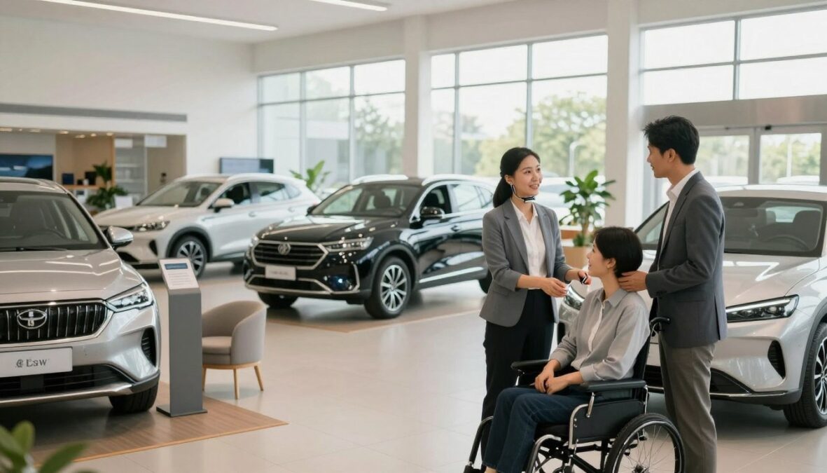 accessible car dealership