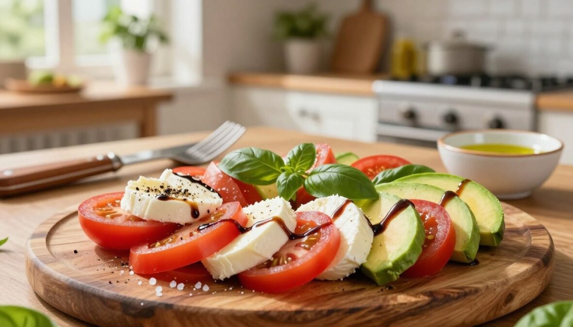best ensalada caprese con palta near me caprese salad with avocado