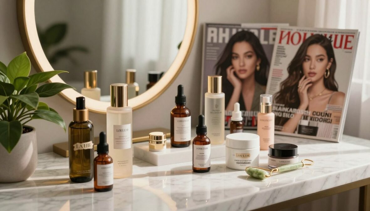 celebrity skincare secrets and pop culture updates