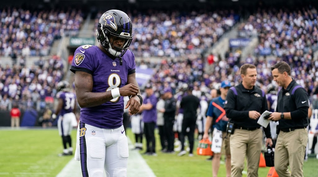 Lamar Jackson injury status today before the Baltimore Ravens game