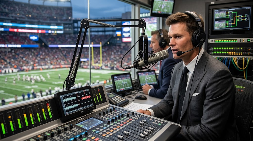 Possible causes of Tom Brady audio problems during Fox Sports coverage