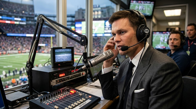 tom brady fox sports audio issue